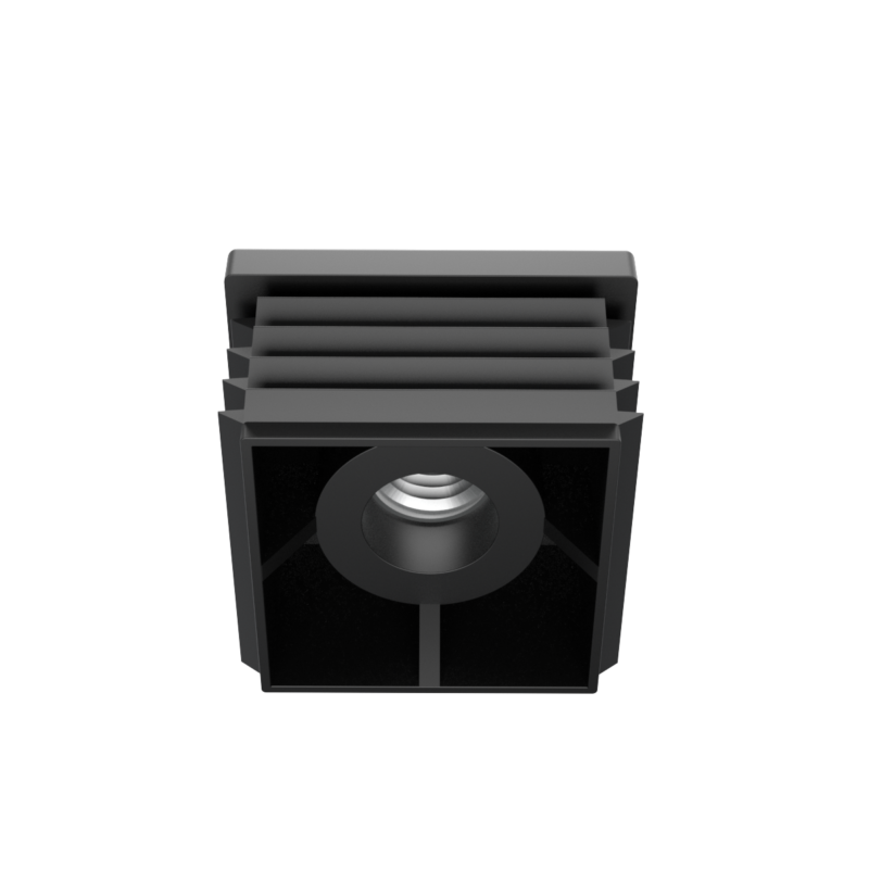 Inserto quadrato con dado assemblato - immagine 2